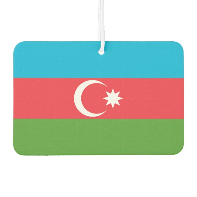 Car Air Fresheners with Flag of Azerbaijan (Front)