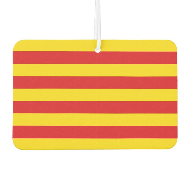 Car Air Fresheners with Flag of Catalonia (Front)