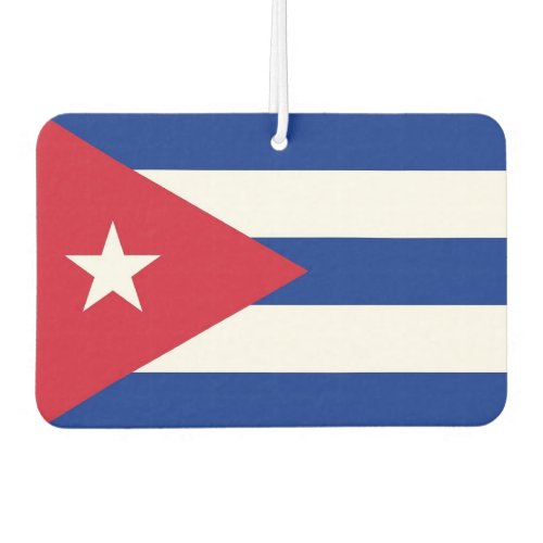 Car Air Fresheners with Flag of Cuba