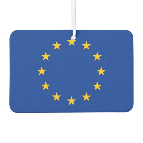 Car Air Fresheners with Flag of European Union