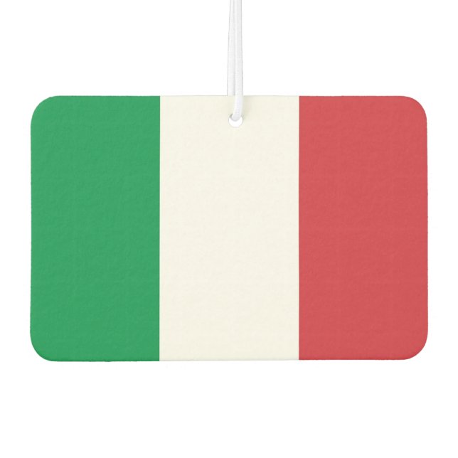 Car Air Fresheners with Flag of Italy (Front)