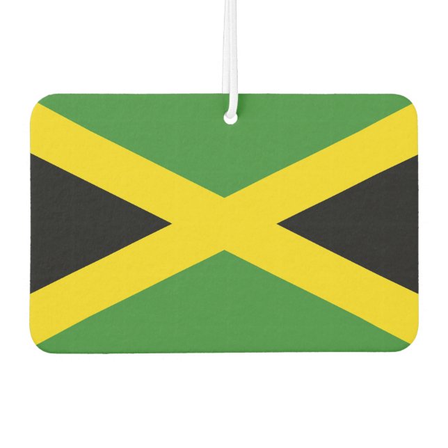 Car Air Fresheners with Flag of Jamaica (Front)