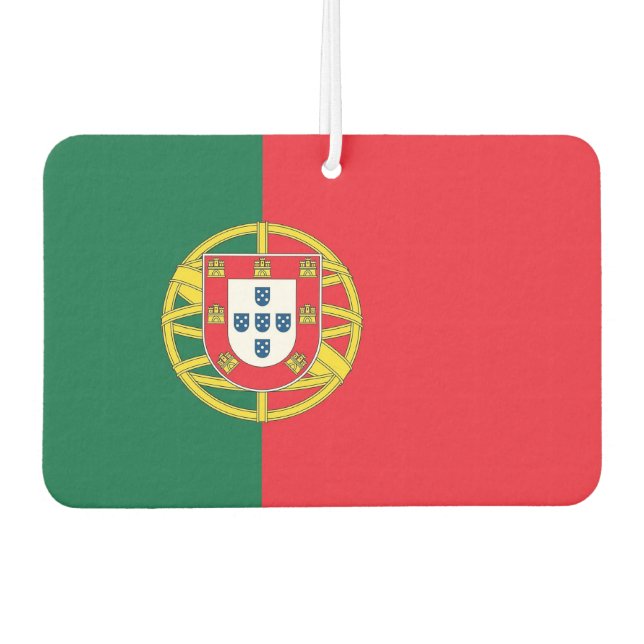 Car Air Fresheners with Flag of Portugal (Front)