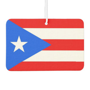 Car Air Fresheners with Flag of Puerto Rico
