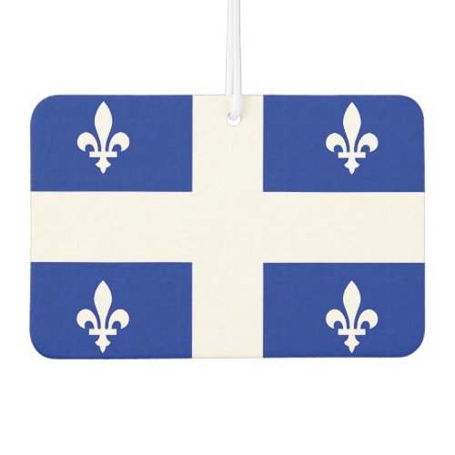 Car Air Fresheners with Flag of Quebec Canada