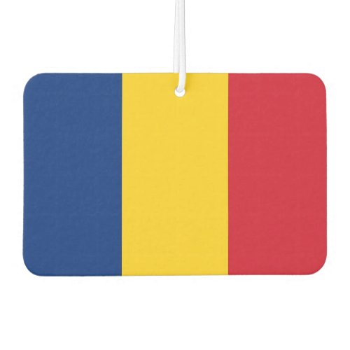 Car Air Fresheners with Flag of Romania