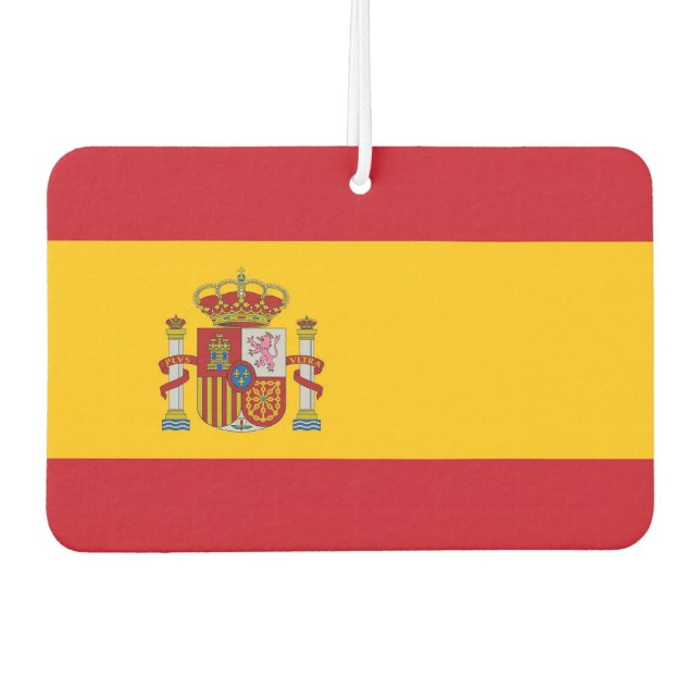 Car Air Fresheners with Flag of Spain (Front)