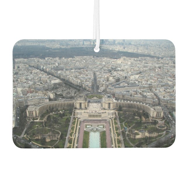 Car Air Fresheners with panorama of Paris (Front)