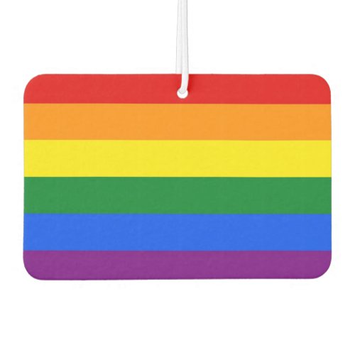 Car Air Fresheners with Pride Flag