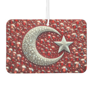 Car Air Fresheners with Turkish Colors Design