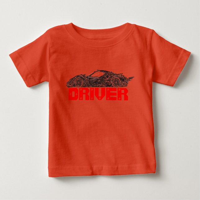 Car and Driver Baby T-Shirt (Front)