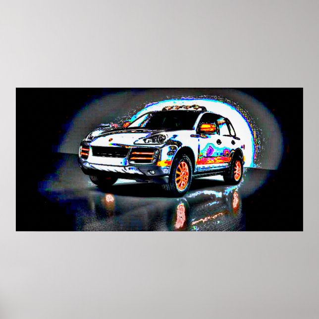 Car Art Poster (Front)