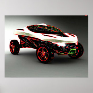 Car Art Poster