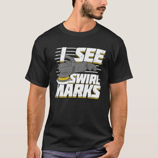 Car Auto Detailing Automotive Detailer Gift T-Shirt (Front)