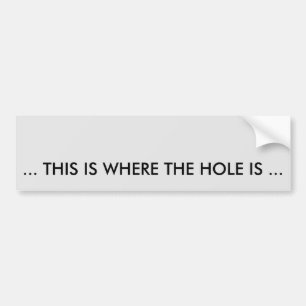 Car Band-Aid Bumper Sticker