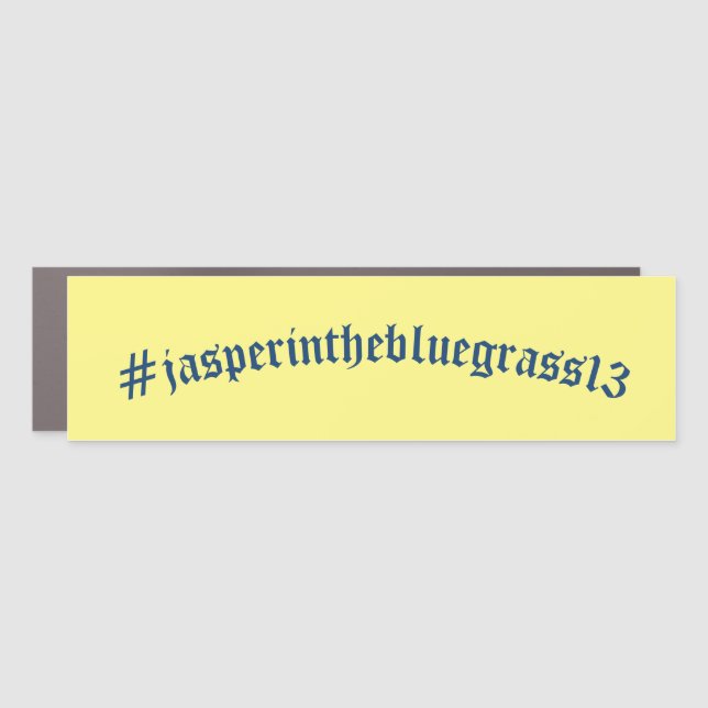 Car Bumper Magnet (Front)