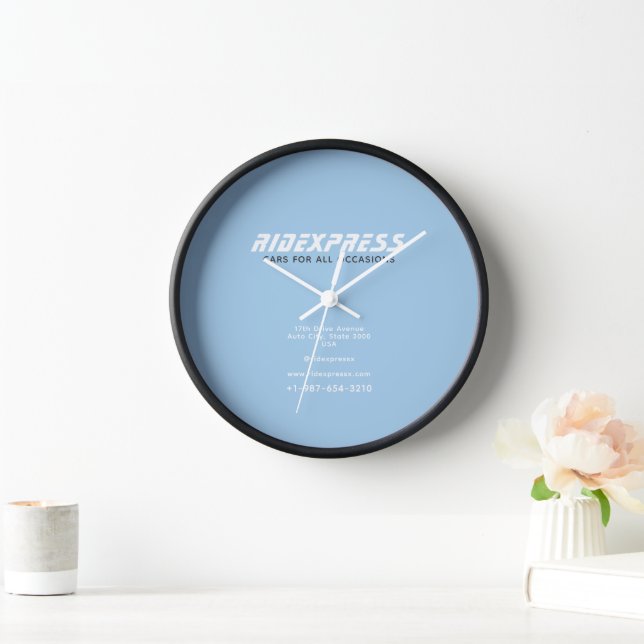 Car Business, Blue Clock (Home)