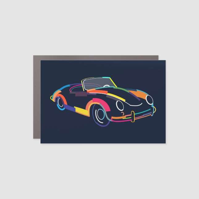  Car cabriolet Magnet (Front)