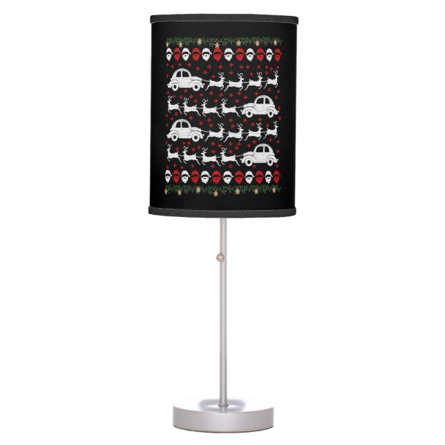 Car Christmas  Table Lamp (Front)