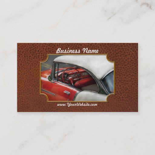Customizable Car - Classic 50's Business Cards