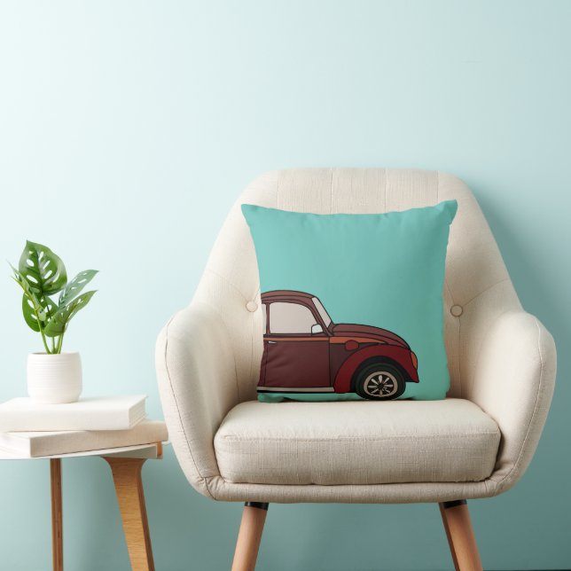 Car Classic Car  Throw Pillow (Chair)