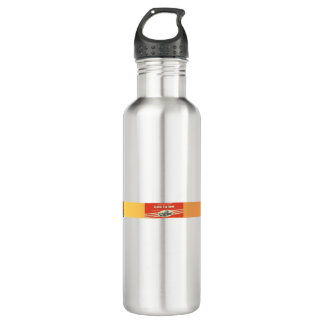 CAR CLASSIC STAINLESS STEEL WATER BOTTLE