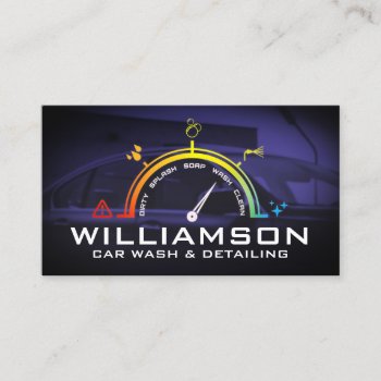Car Control Panel Style  Business Card by TwoFatCats at Zazzle