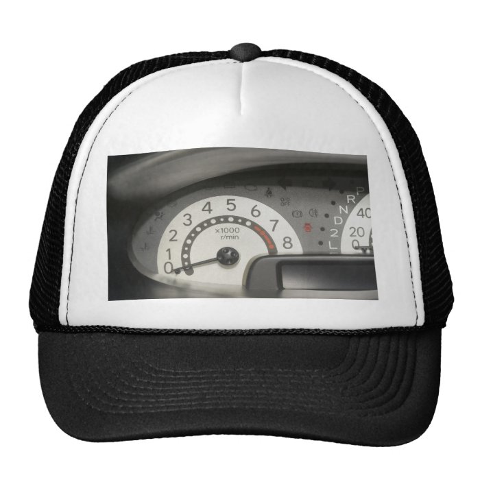 Car dashboard mesh hat