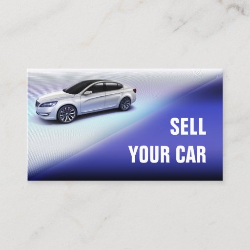 Customizable Stylish automotive business card