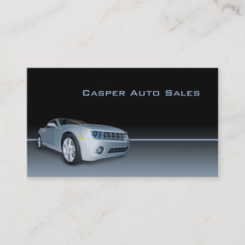 Car Dealer Business Card Template