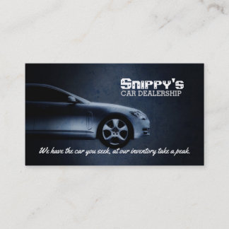 Car Dealer Business Cards