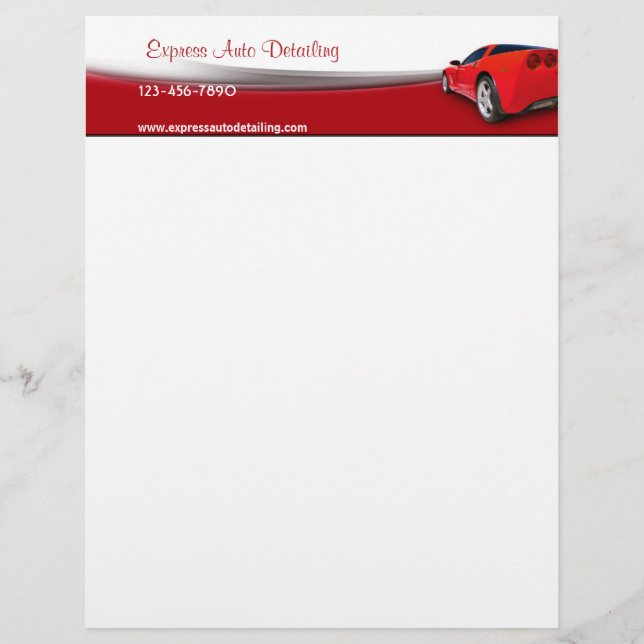 Car Dealer Letterhead (Front)