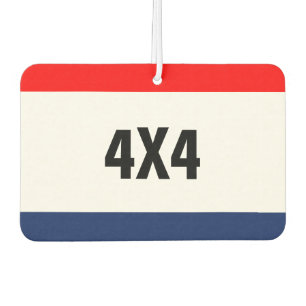 Car Dealership 4X4 Promotion Customizable Air Freshener