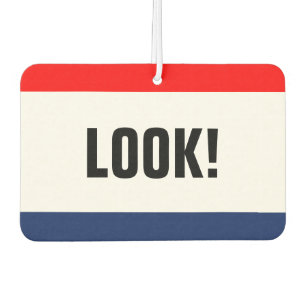 Car Dealership New Promotion Customizable Air Freshener