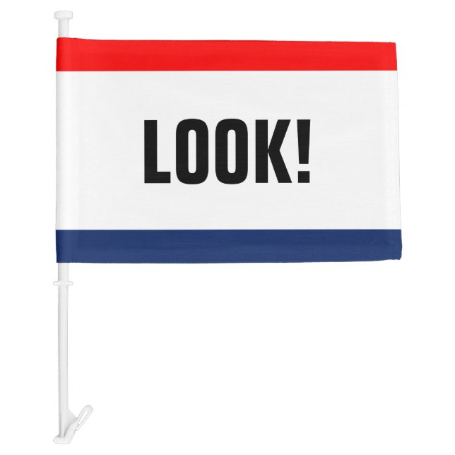 Car Dealership New Promotion Customizable Flag (Front)