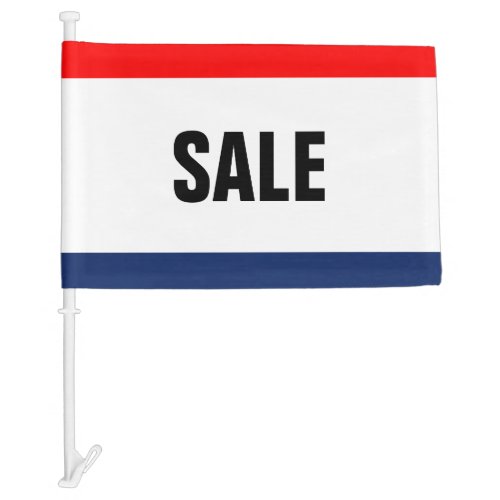 Car Dealership SALE Promotion Customizable Car Flag