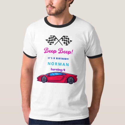 Car design tee shirt 