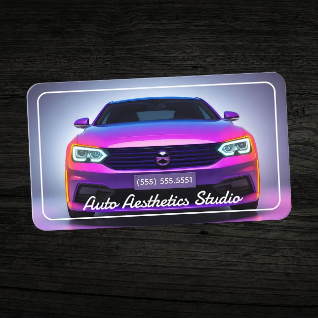 Car Detailer Business Card (Auto Detailer)