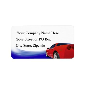 Car Detailer Label by Lasting__Impressions at Zazzle