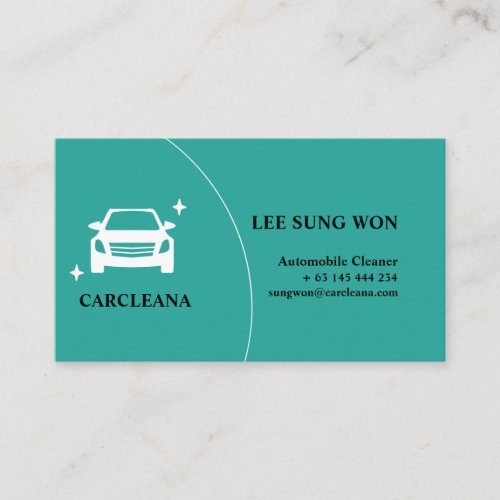 Car Detailing And Automobile Cleaner Services  Business Card