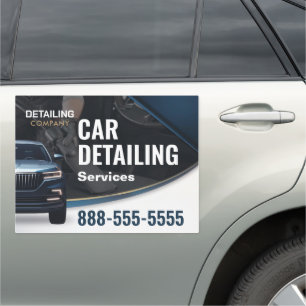 Car Detailing Auto Cleaning Services Magnet