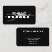 Auto Detailing Cleaning Car Repair Loyalty Card