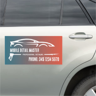 Car Detailing Magnet
