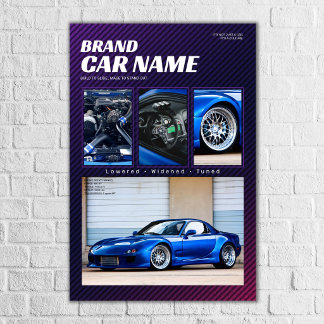 Car Display Board foamcore