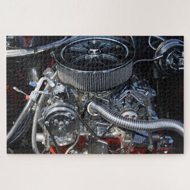 car engine 10 puzzle (Horizontal)