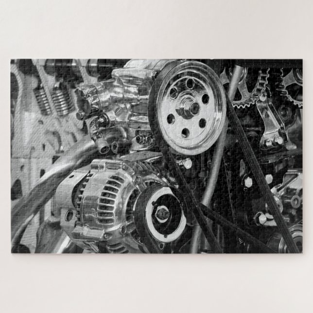 car engine 11 puzzle (Horizontal)