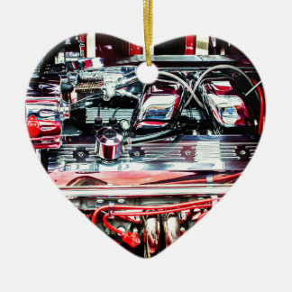 Car Engine Ceramic Ornament