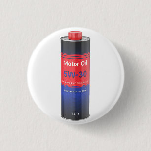 Car engine oil tin bottle button