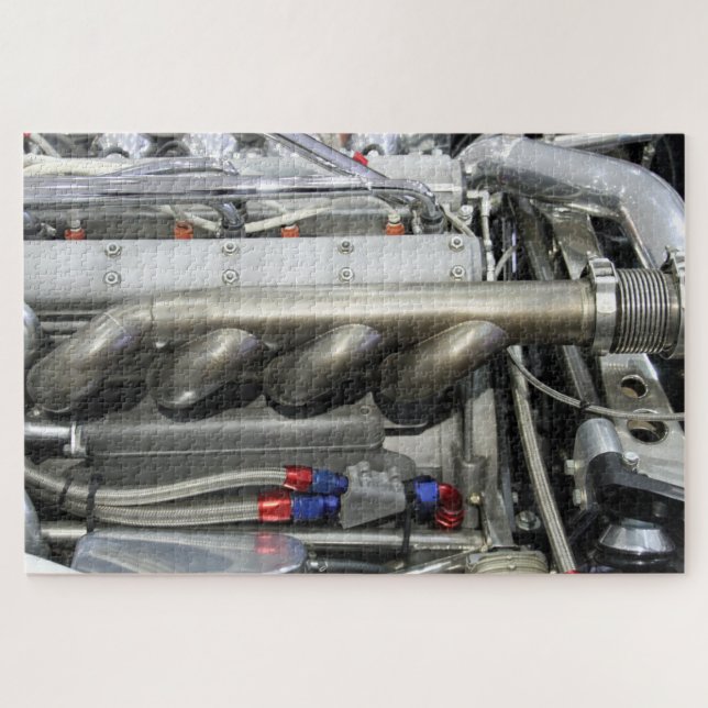 car engine puzzle (Horizontal)