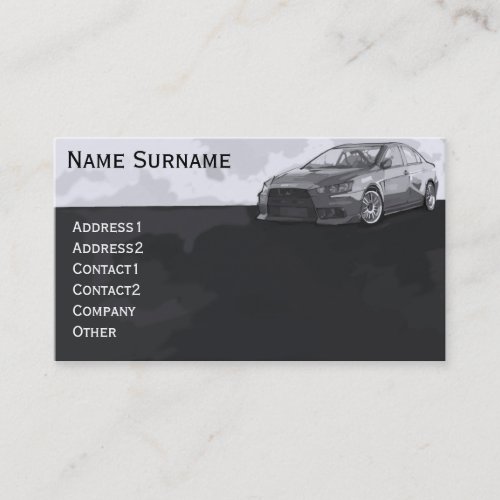 Car EVO Business Card